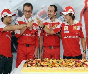 Puzzle 29η επέτειος της Alonso Fernando στο Ουγγρικό Grand Prix 2010